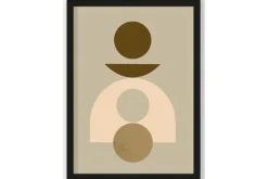 Outlet Art Print 4 Beige Forma Schilderijen