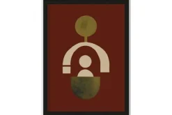 Schilderijen-Urban Cotton Art Print 2 Red Forma