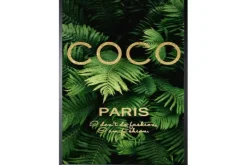 Clearance Art Print Chanel Groen  FA-94 Schilderijen