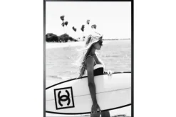 Clearance Art Print Chanel Surfing FA-20 Schilderijen