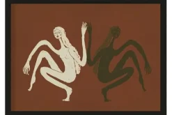 Discount Art Print Connected Curves Schilderijen