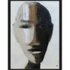 Schilderijen-Urban Cotton Art print Head