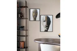 Schilderijen-Urban Cotton Art print Head