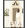 Schilderijen-Urban Cotton Art print Mediterranean dream