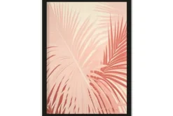 Online Art Print Pink Palm Schilderijen