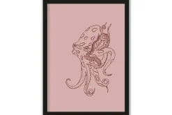 Schilderijen-Urban Cotton Art Print Polypus