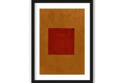 Schilderijen-Urban Cotton Art Print Rood Geen