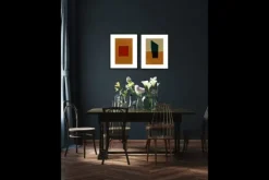 Schilderijen-Urban Cotton Art Print Rood Geen