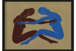 Schilderijen-Urban Cotton Art Print Serene Embrace