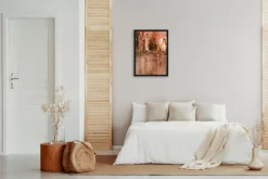 Schilderijen-Urban Cotton Art Print Skyline