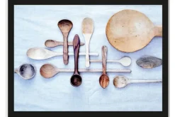 Schilderijen-Urban Cotton Art Print Spooning