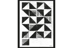 Schilderijen-Urban Cotton Art print Triangle