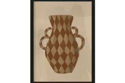 Outlet Art Print Vivid Vase 08 Schilderijen