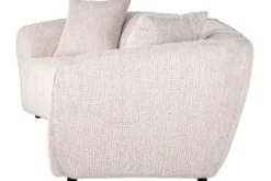 Ronde Banken|Rechte Banken-Richmond Interiors Bankstel 212208 Lovely Cream Armand