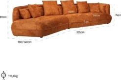 Best Bankstel 212310 Lovely Pumpkin Rodina Rechte Banken