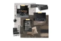 Rechte Banken-Dutch Luxury Style Bankstel Mercer