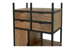 Discount Barkast Iroko - Bombay Opbergkasten|Vakkenkasten