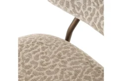Barkrukken-Richmond Interiors Barkruk 214159 Beige Leopard Xenia
