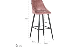 Barkrukken-Richmond Interiors Barkruk 211634 Brooke