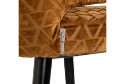 Barkrukken-Richmond Interiors Barkruk 212796 Gold Triangle Indigo