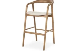 Barkrukken-Eleonora Meubelen Barkruk 96478 lichtbruin Rayven