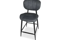 Barkrukken-Olijk Barkruk antraciet Arsa