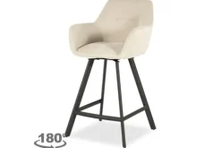 Clearance Barkruk beige 250180 Bliss II Barkrukken