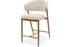 Barkrukken-Studio Japandi Barkruk Beige Naturel Asento