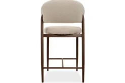 Outlet Barkruk Beige Walnut Asento Barkrukken