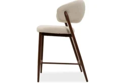 Outlet Barkruk Beige Walnut Asento Barkrukken