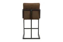 Barkrukken-Tower Living Barkruk Dark Brown Ferro
