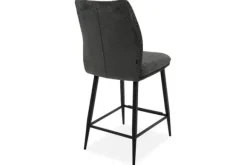 Barkrukken-Olijk Barkruk Movie Anthracit 67 Junon