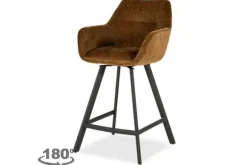 Barkrukken-By-Boo Barkruk mustard 250182 Bliss II