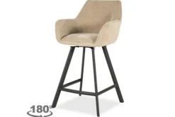 Barkrukken-By-Boo Barkruk taupe 250181 Bliss II