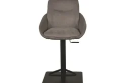 Barkrukken-Label51 Barkruk Taupe Micro Suede DX-74.009 Beauty