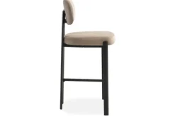 Barkrukken-Kaizen Design Barkruk Wave Beige - Black Rivano