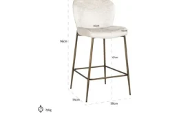 Sale Barstoel 211842 Darby Barkrukken