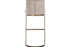 Outlet Barstoel 211184 Khaki Velvet Bolton Barkrukken