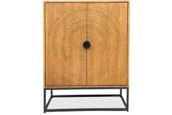 Opbergkasten-Livingfurn Bergkast Carved Cabinet