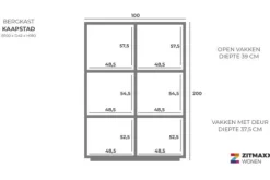 Opbergkasten-MySons Bergkast Kaapstad