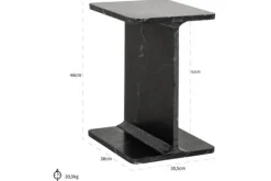 Bijzettafels-Richmond Interiors Bijzettafel 212605 Benson