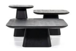 Bijzettafels|Salontafels-Eleonora Meubelen Bijzettafel 95764 Black Aron