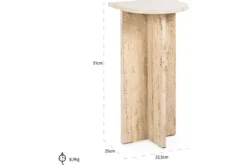 Bijzettafels-Richmond Interiors Bijzettafel 212546 Costello