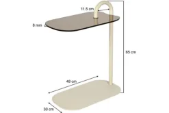 Bijzettafels|Salontafels-Livingfurn Bijzettafel Amy