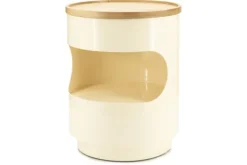 Bijzettafels-By-Boo Bijzettafel Beige 250337 Tondo