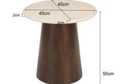 Bijzettafels-Livingfurn Bijzettafel Bottecino