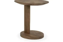 Bijzettafels-Eleonora Meubelen Bijzettafel Bruin 96537 Novia