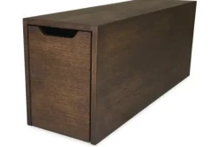 Bijzettafels|Salontafels-Van Willigen Bijzettafel bruin met lade Felix