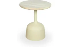 Bijzettafels-Tower Living Bijzettafel Gebroken Wit  Elba