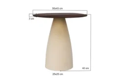 Outlet Bijzettafel Marron Bijzettafels